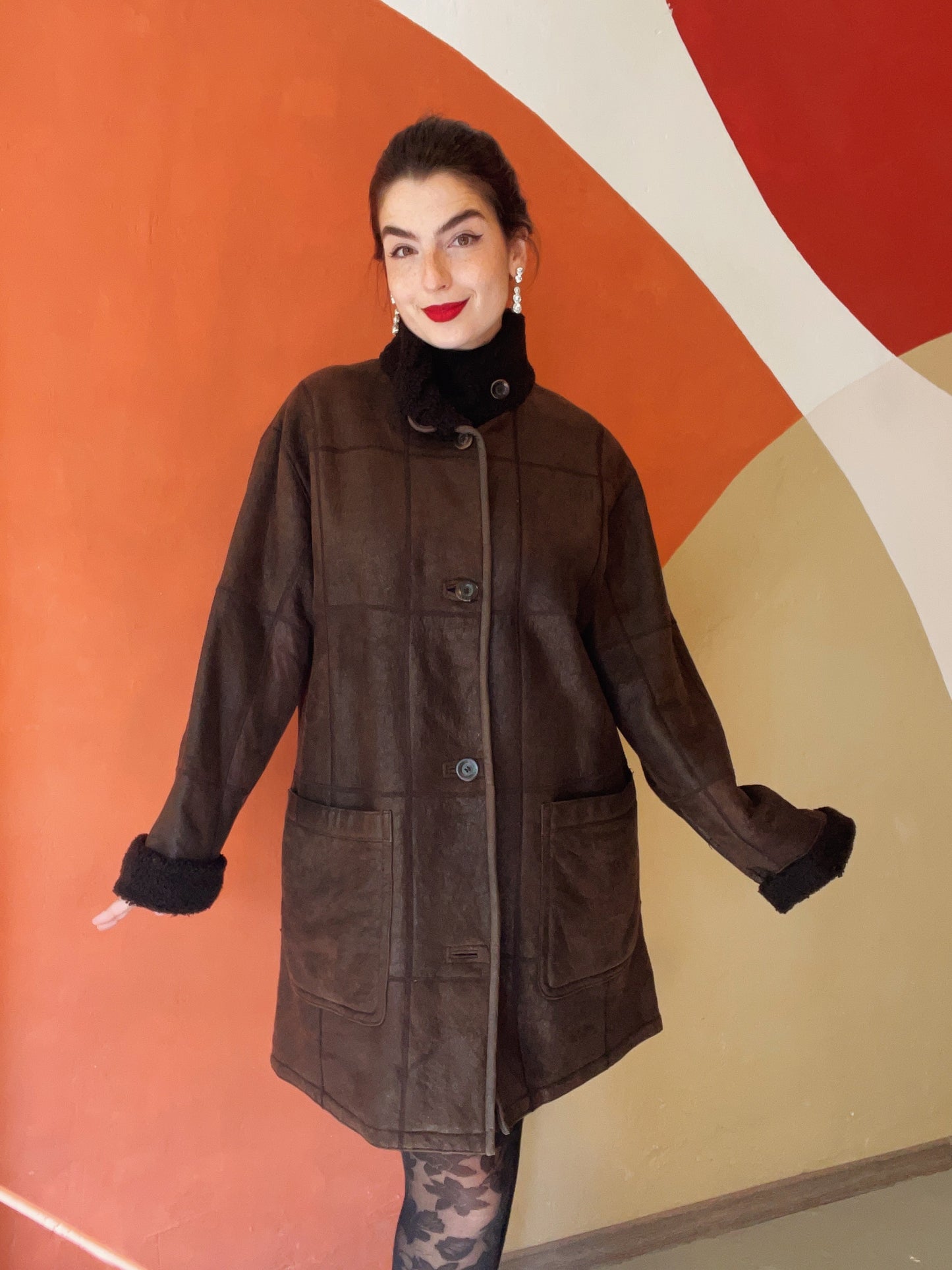 Lexi lammy coat - L