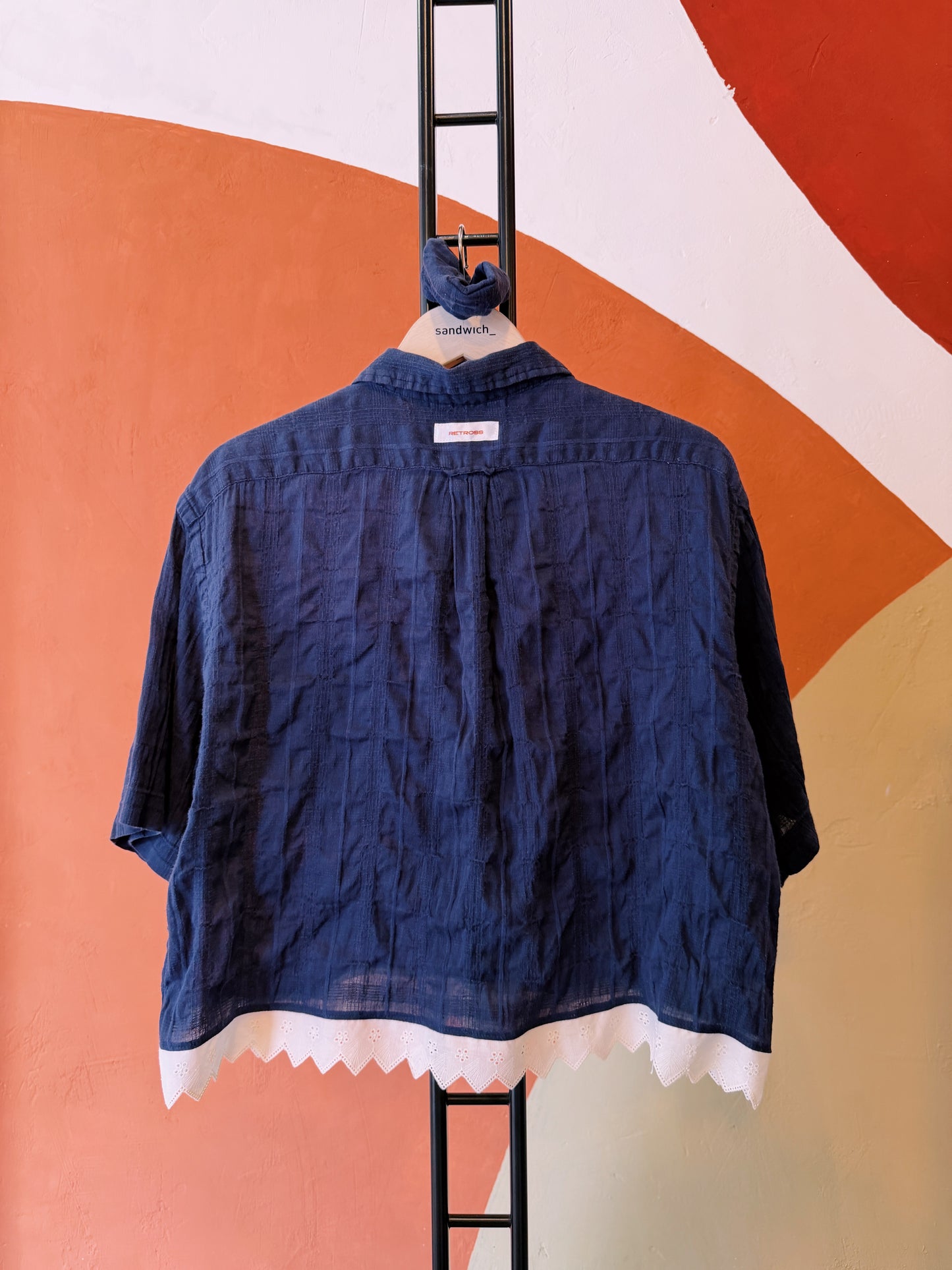 ROXY Rianne | Upcycled top & scrunchie - L