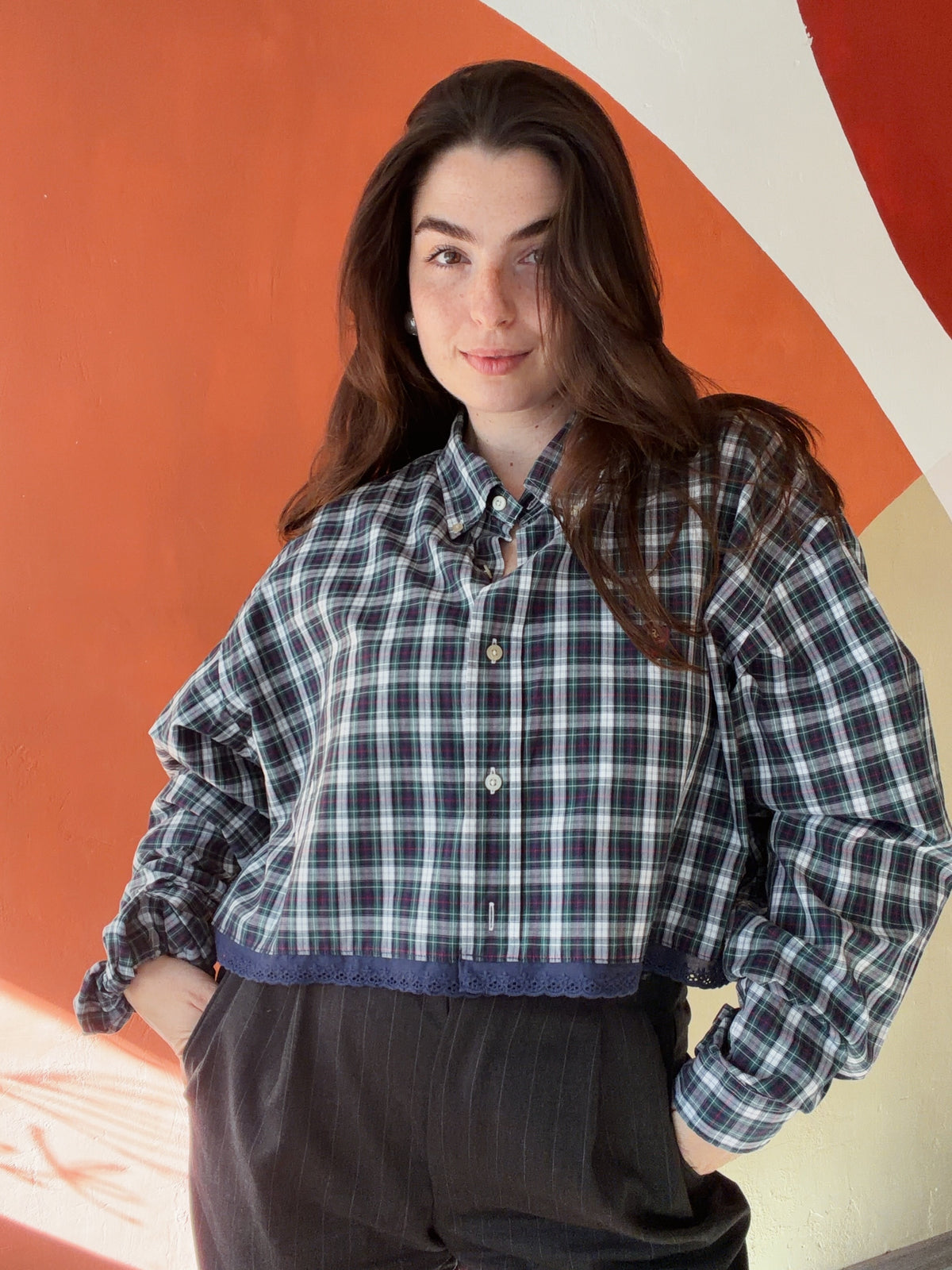 ROXY Ralph | Upcycled top & scrunchie - XXL