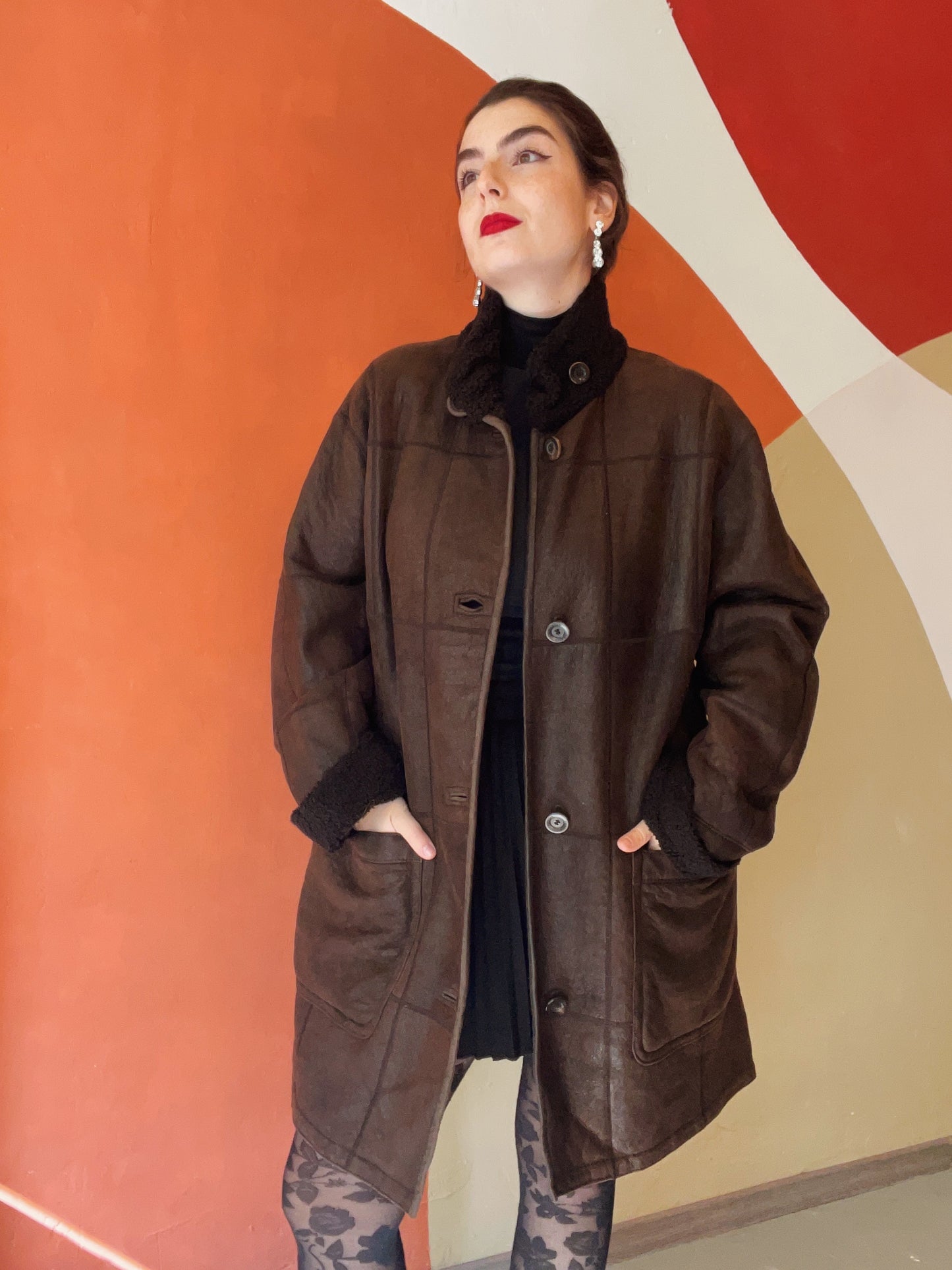 Lexi lammy coat - L