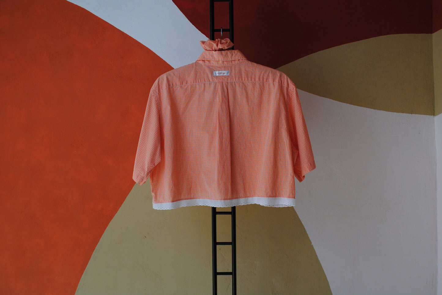 ROXY | Upcycled top & scrunchie - L
