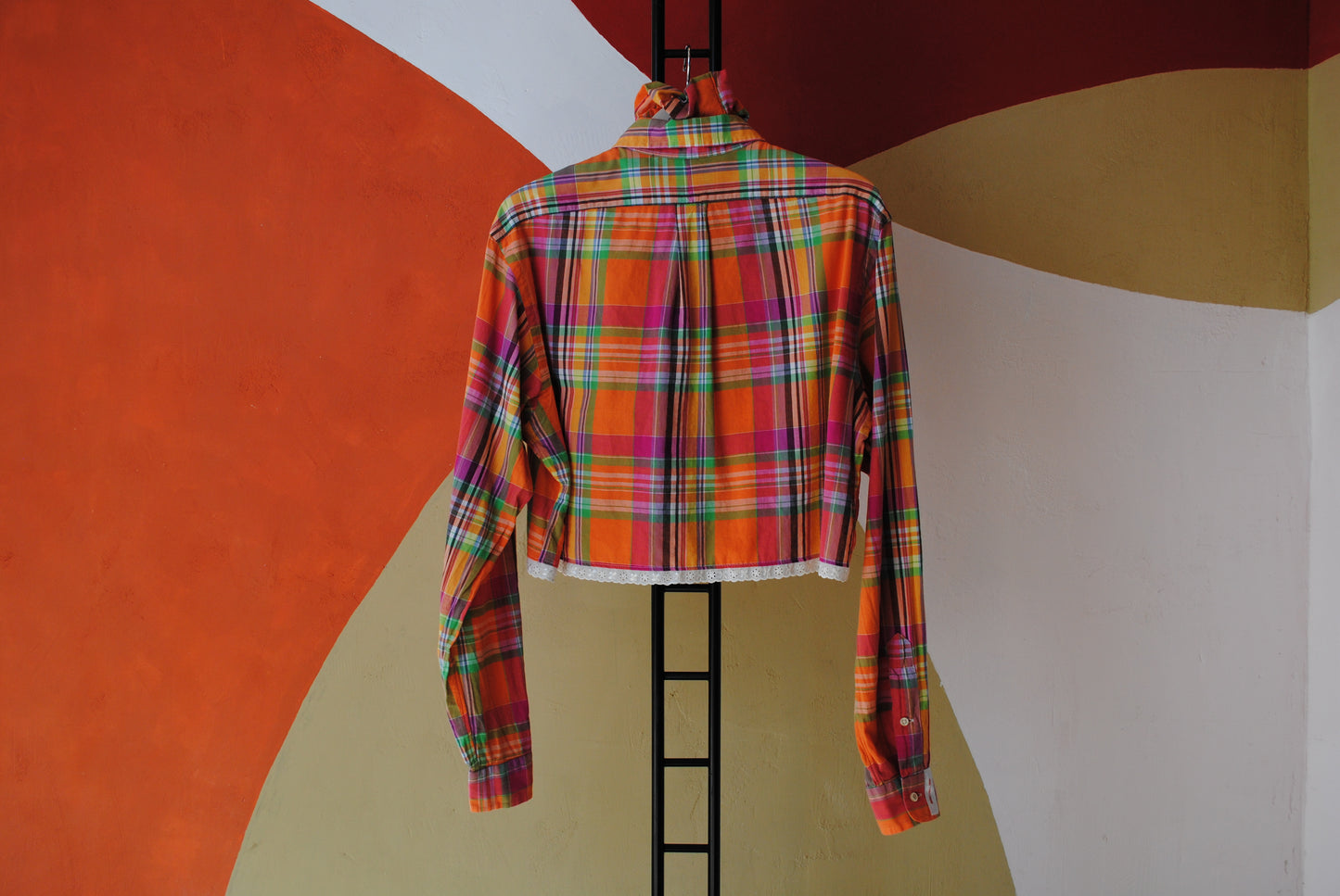 ROXY | Upcycled top & scrunchie - L