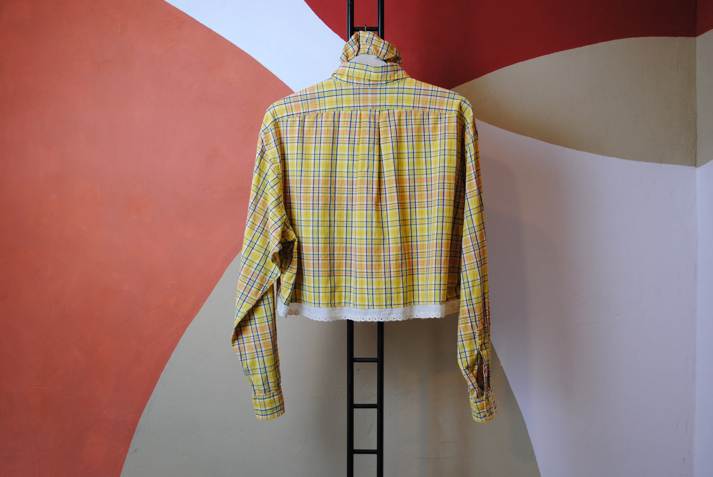 ROXY | Upcycled top & scrunchie - L