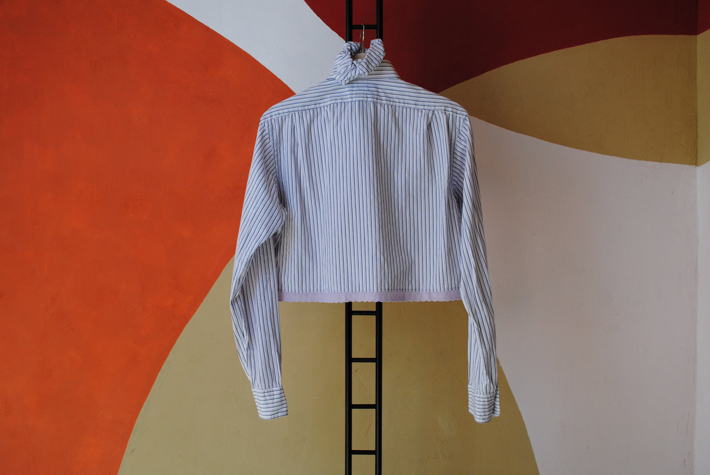 ROXY | Upcycled top & scrunchie - M