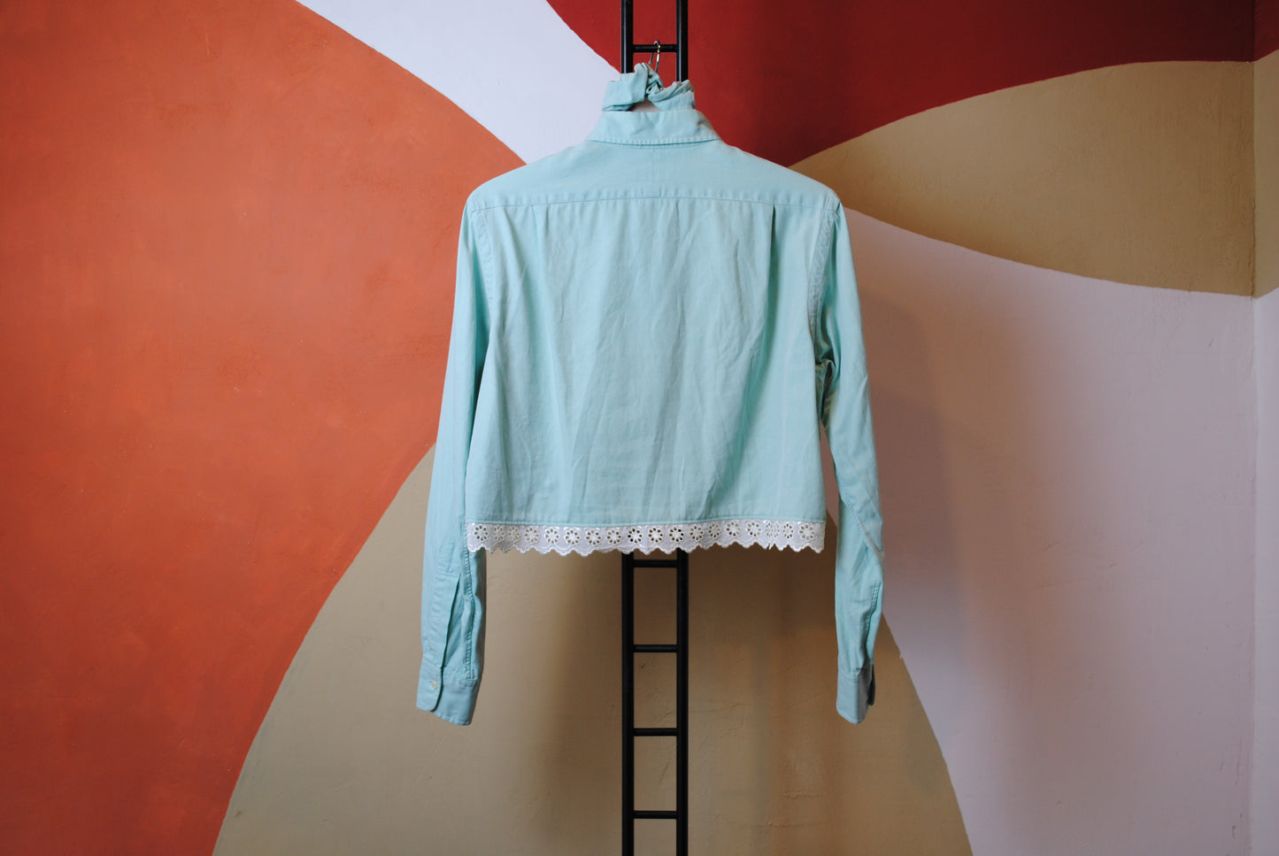 ROXY | Upcycled top & scrunchie - S