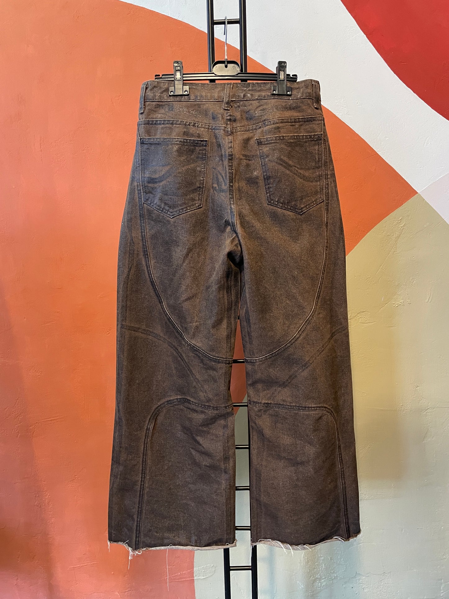 Vintage bruine broek (m)