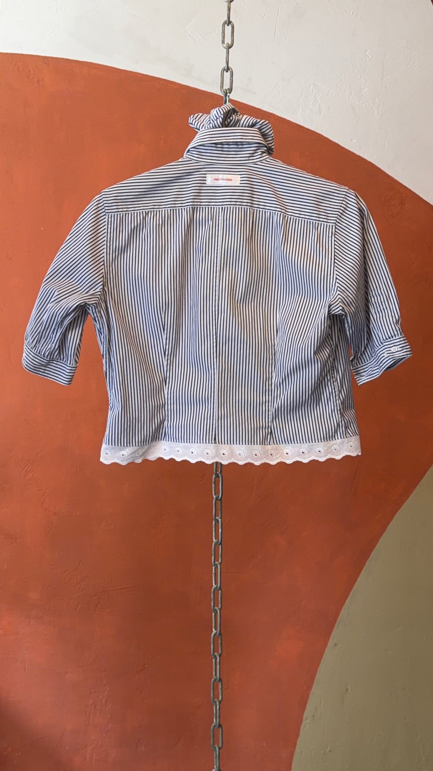 ROXY Roma | Upcycled top & scrunchie - S