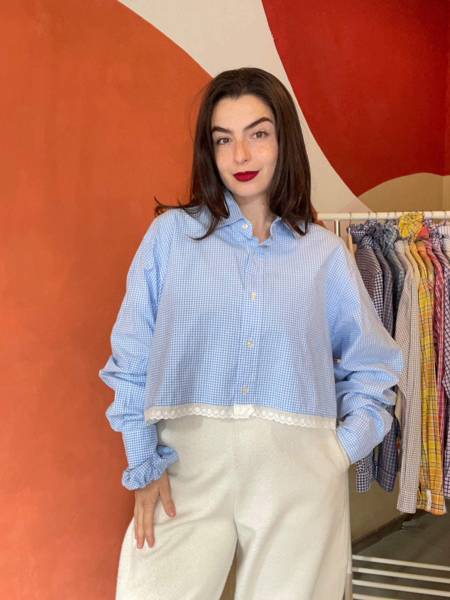 ROXY | Upcycled top & scrunchie - XXL