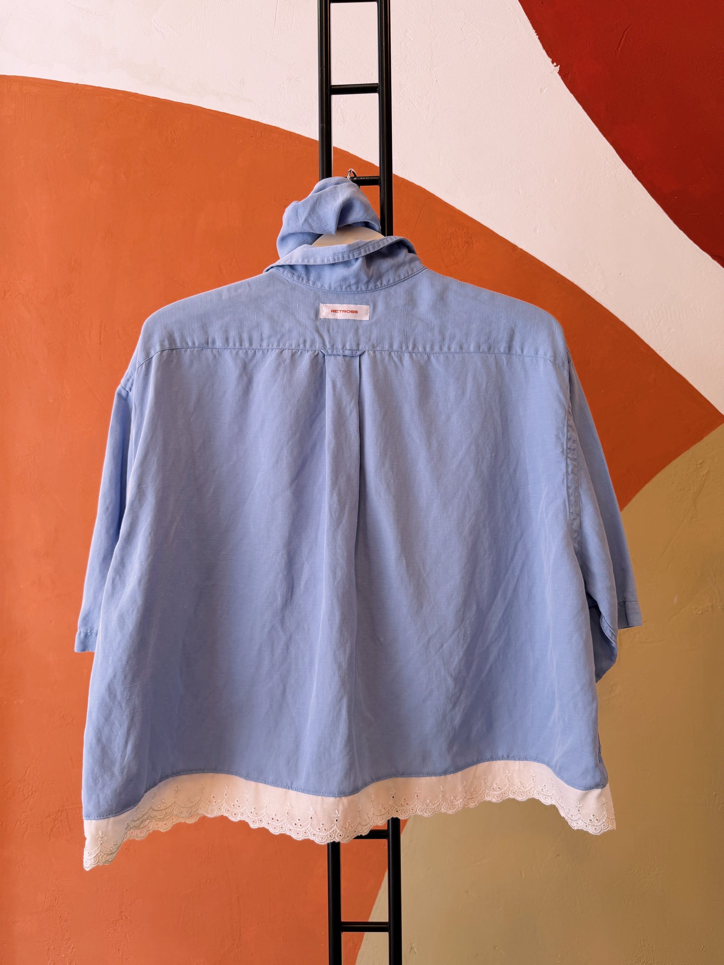 ROXY Rivka | Upcycled top & scrunchie - XL