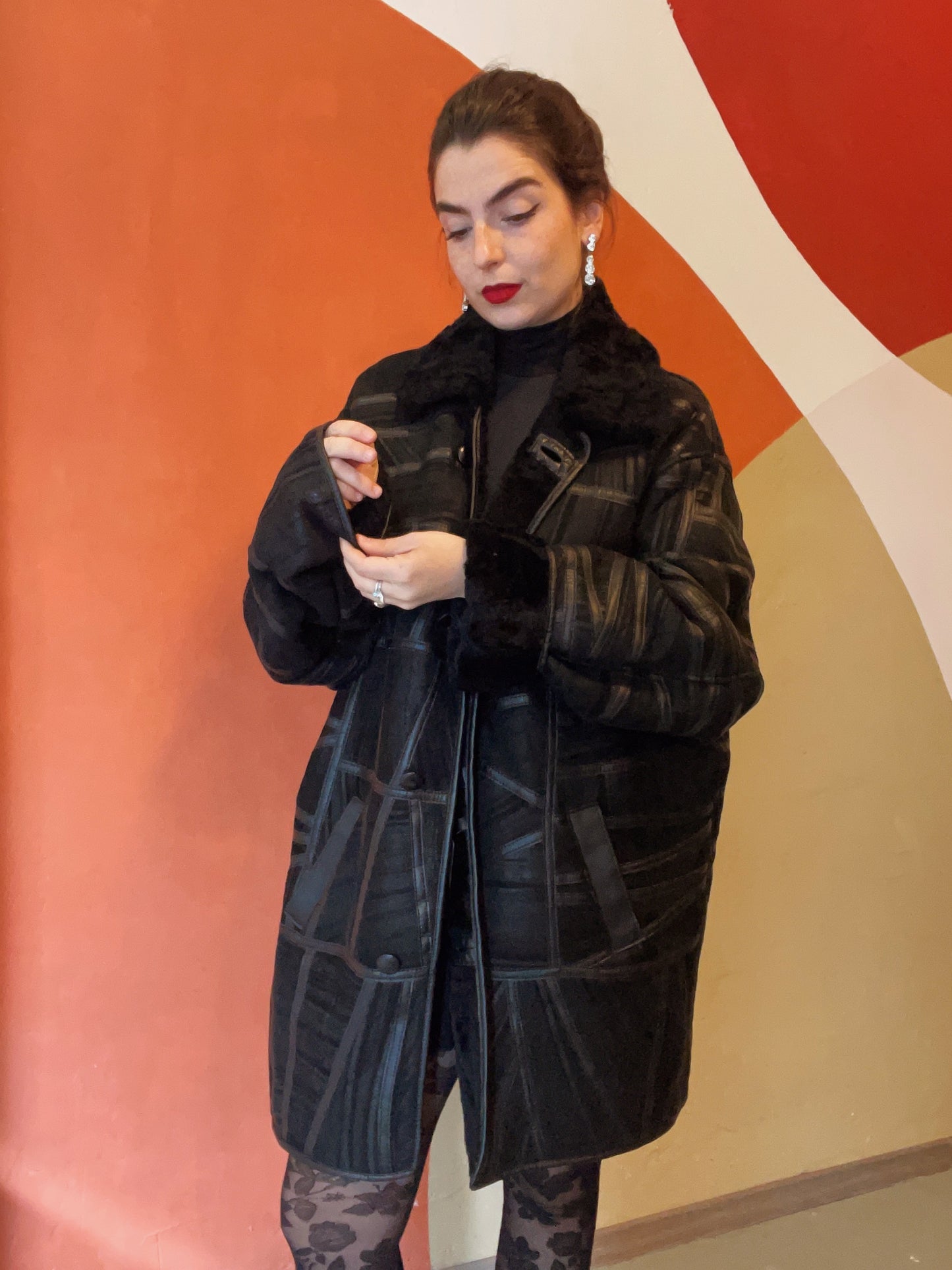 Zinzi zwarte lammy - XXL