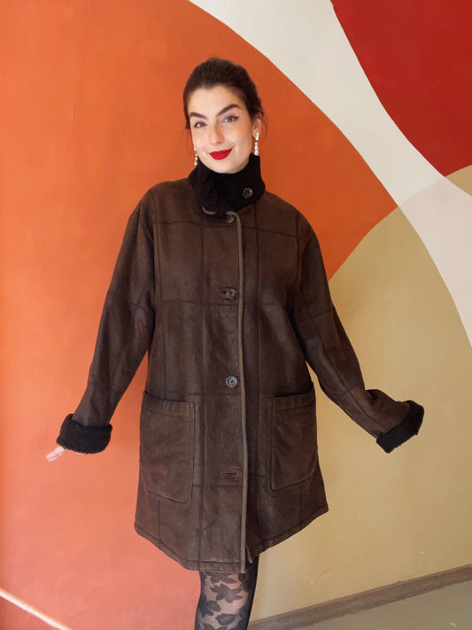 Lexi lammy coat - L