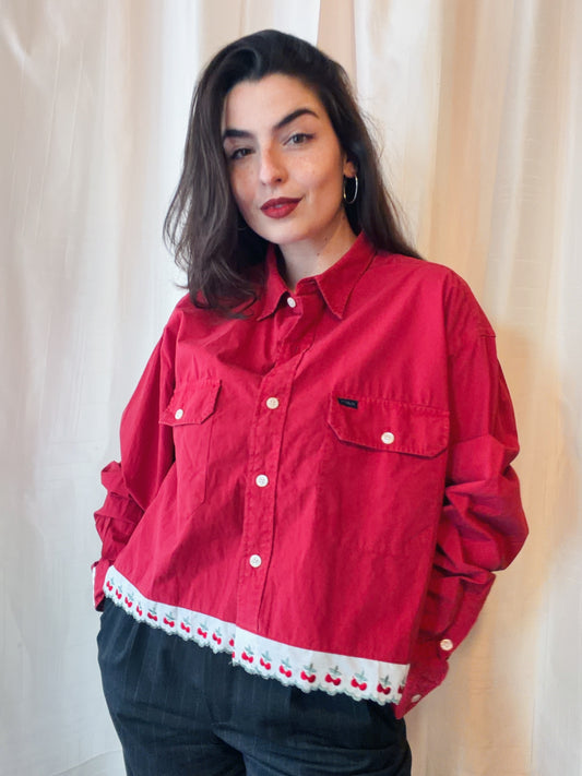 ROXY Rubina | Upcycled top & scrunchie - XL