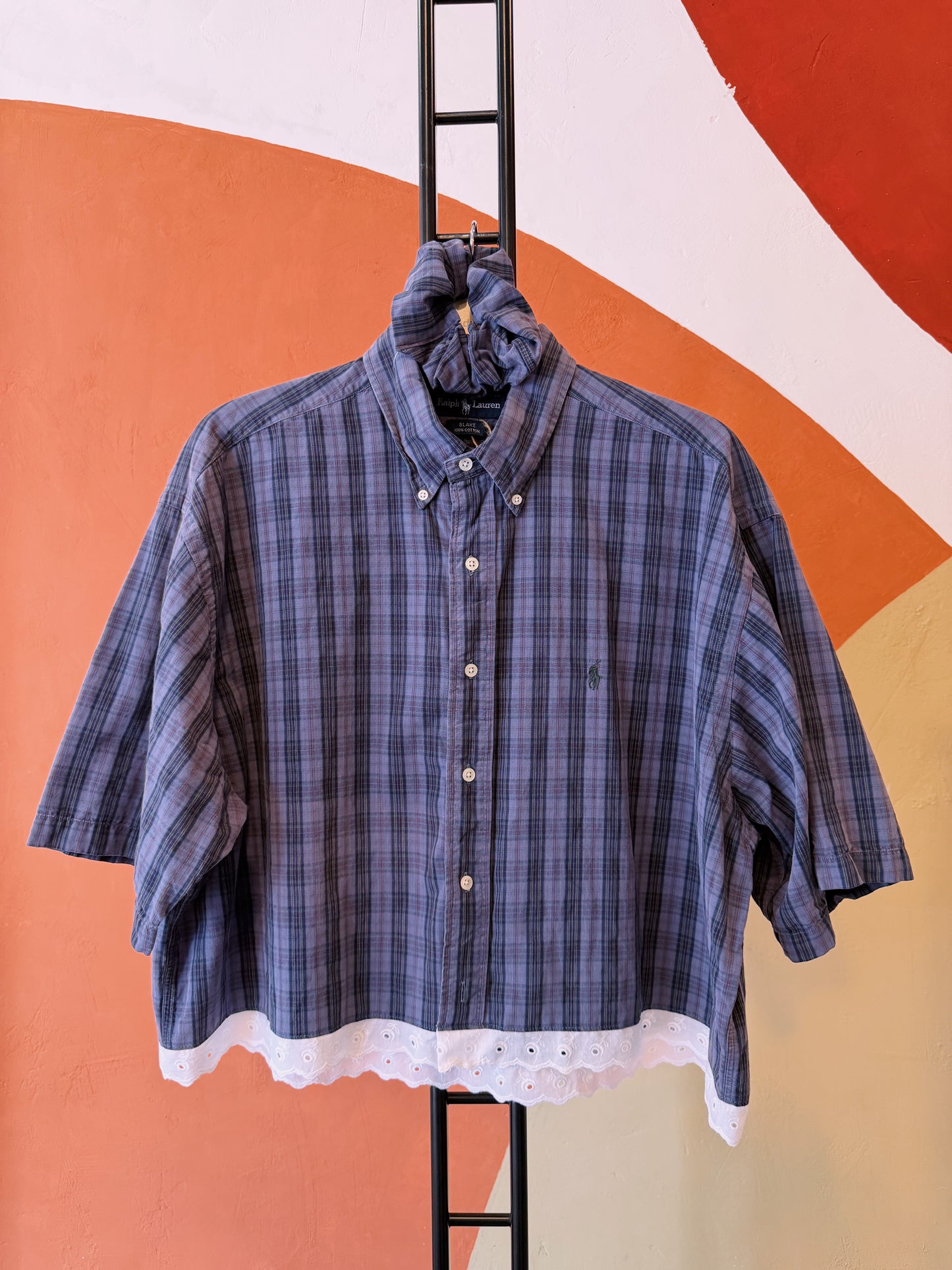 ROXY Robyn | Upcycled top & scrunchie - XL