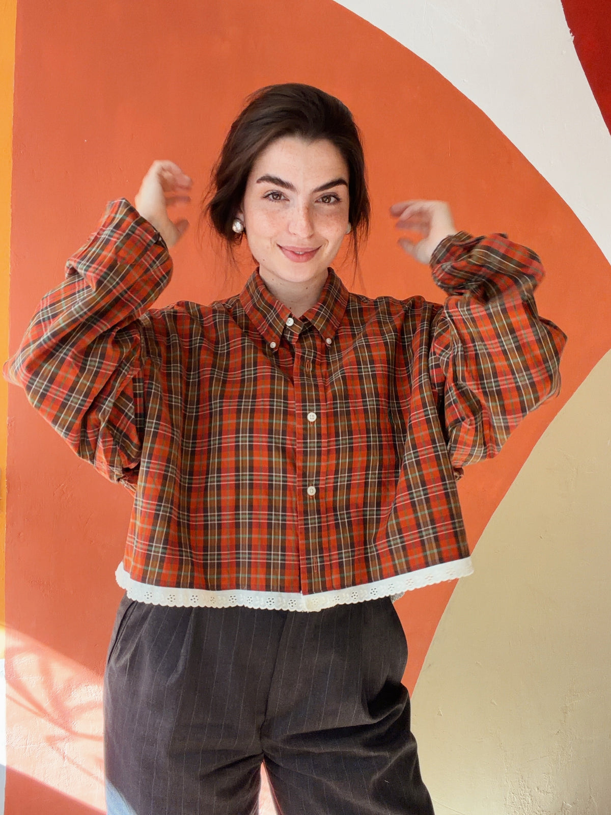 ROXY Ranger | Upcycled top & scrunchie - XXL