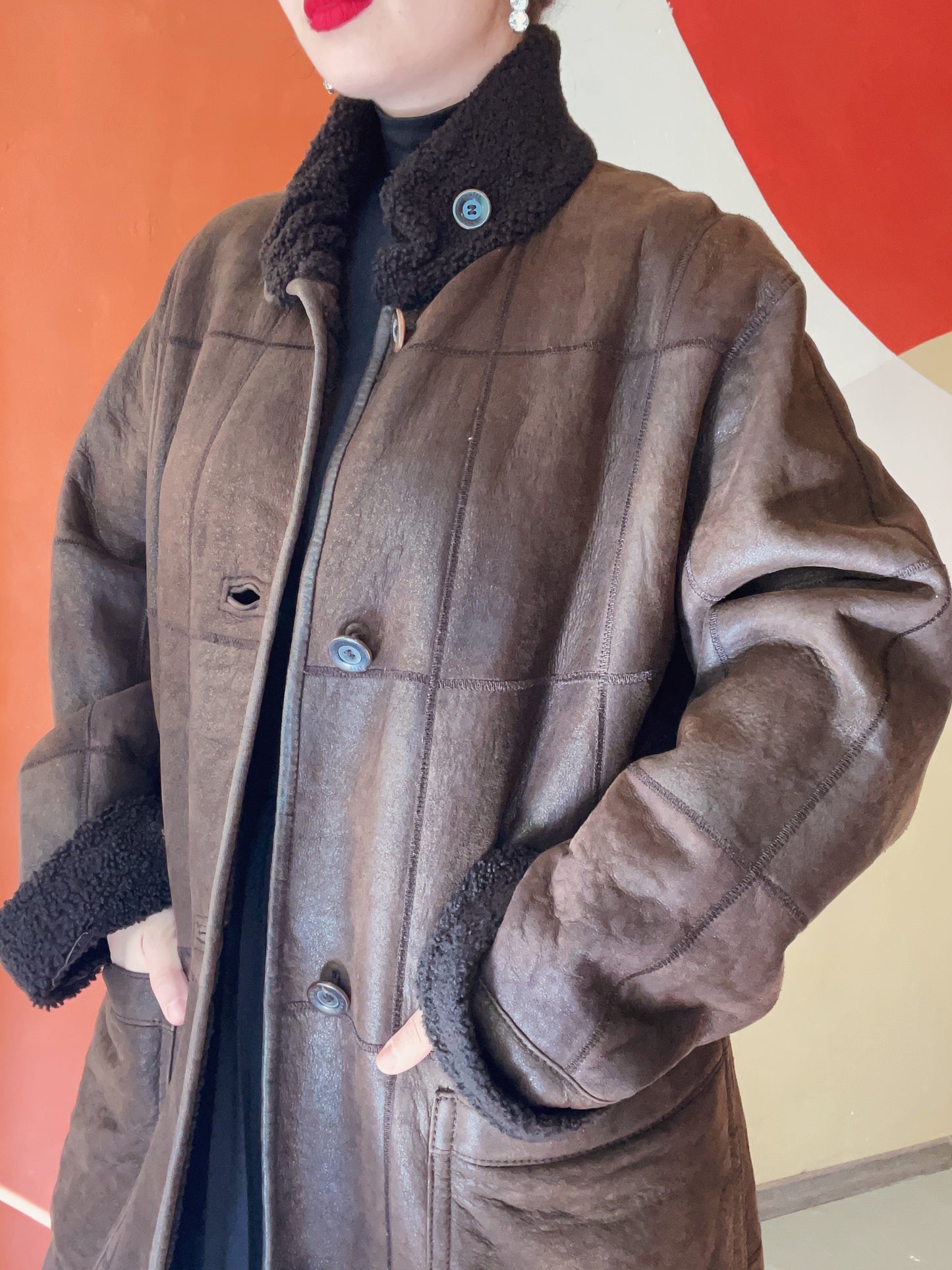 Lexi lammy coat - L