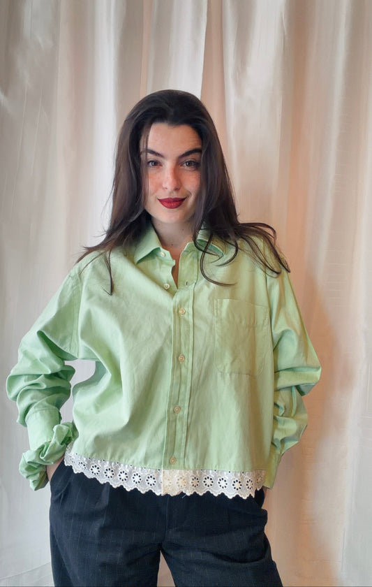 ROXY Rainn | Upcycled top & scrunchie - XL