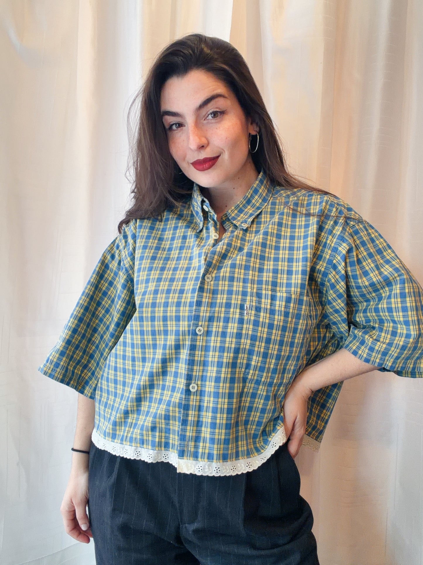 ROXY Rho | Upcycled top & scrunchie - XL