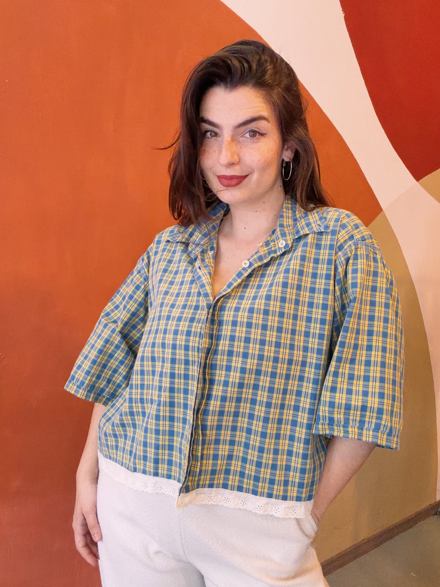 ROXY Rho | Upcycled top & scrunchie - XL