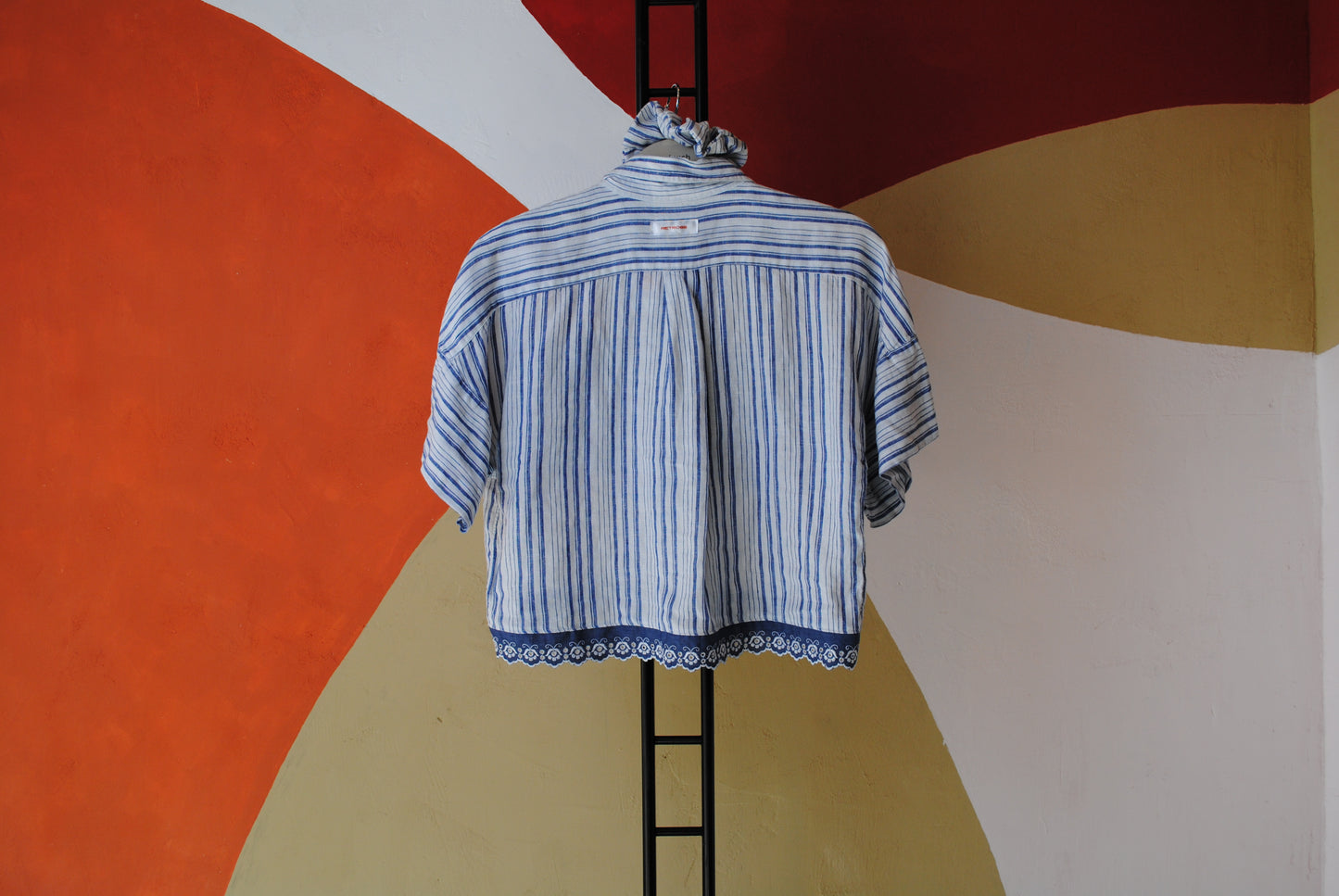 ROXY | Upcycled top & scrunchie - XL