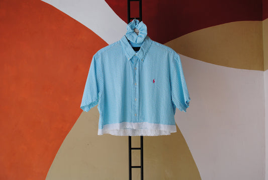 ROXY | Upcycled top & scrunchie - XL