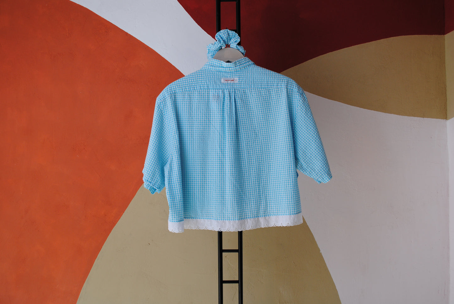 ROXY | Upcycled top & scrunchie - XL