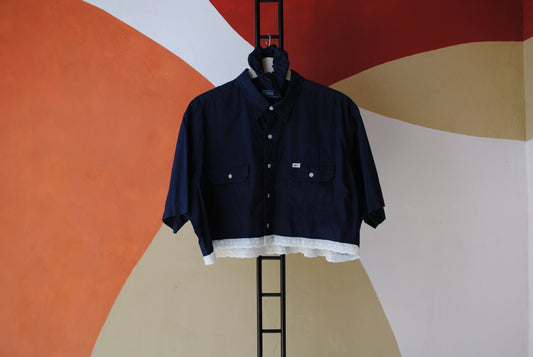 ROXY | Upcycled top & scrunchie - XXL