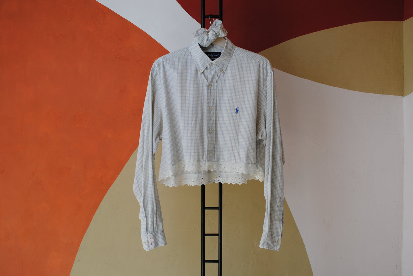 ROXY | Upcycled top & scrunchie - XL