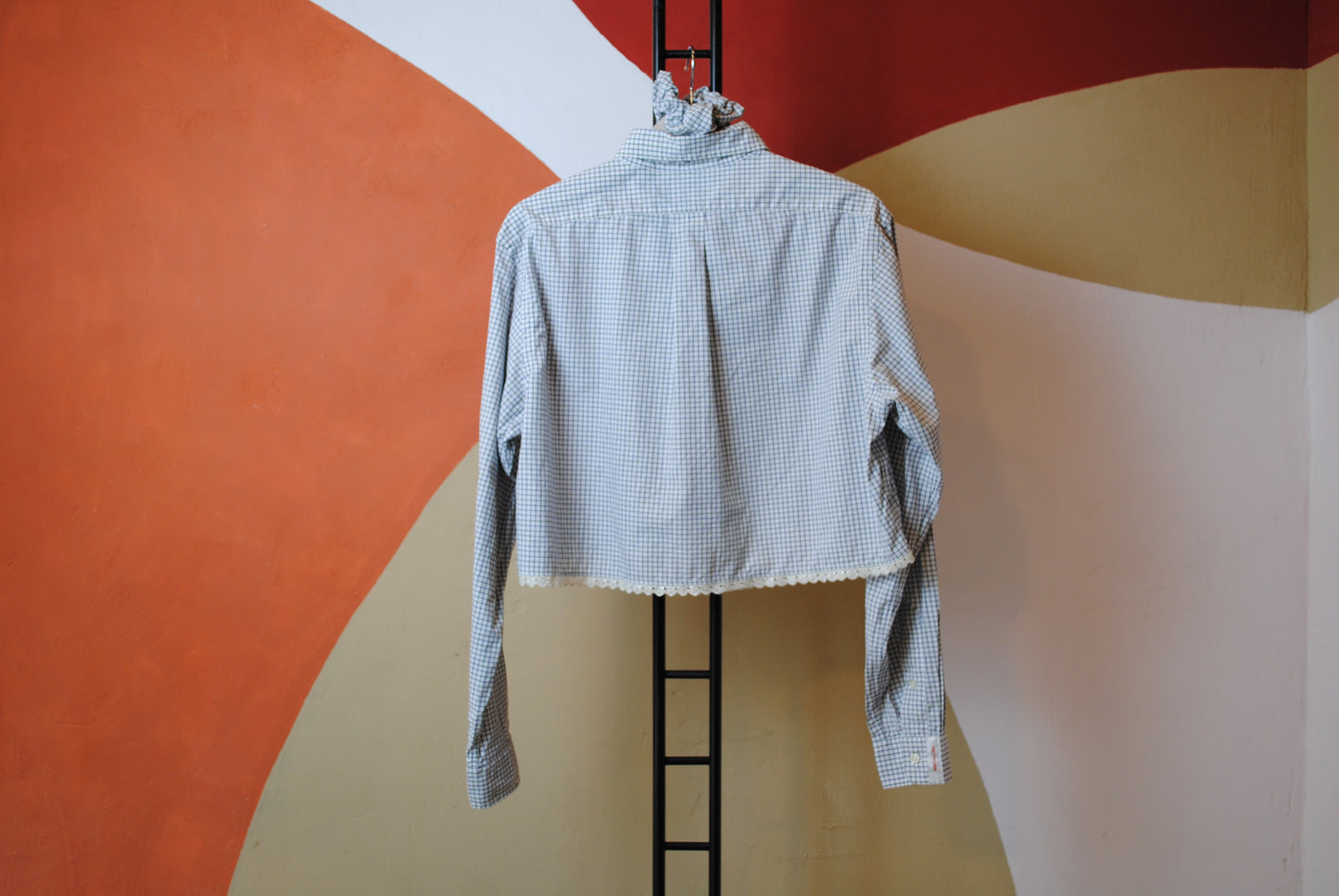 ROXY | Upcycled top & scrunchie - L