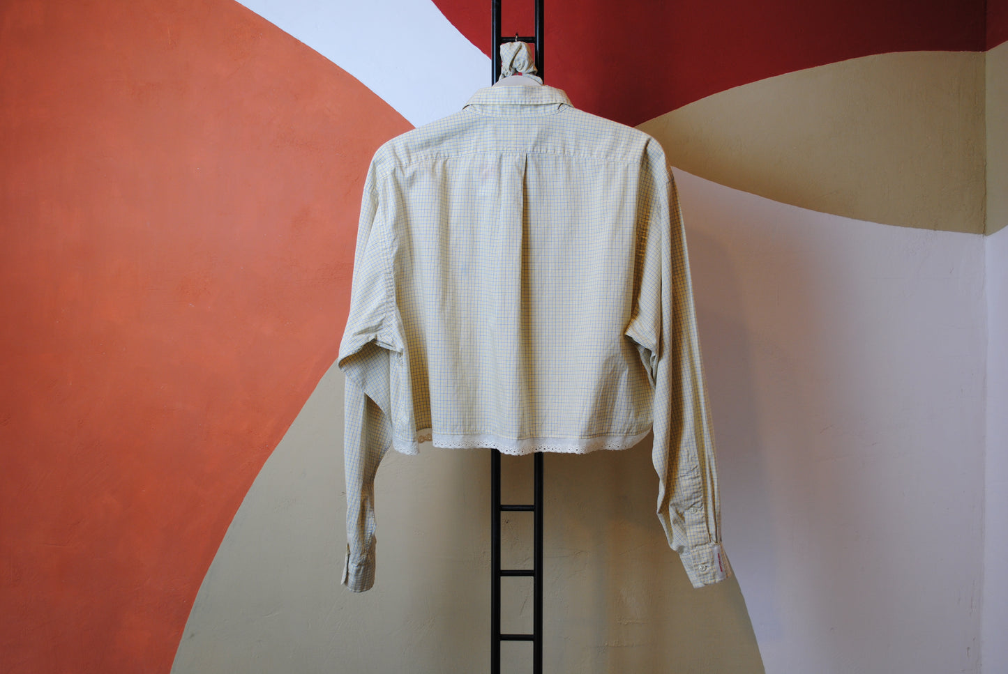 ROXY | Upcycled top & scrunchie - L