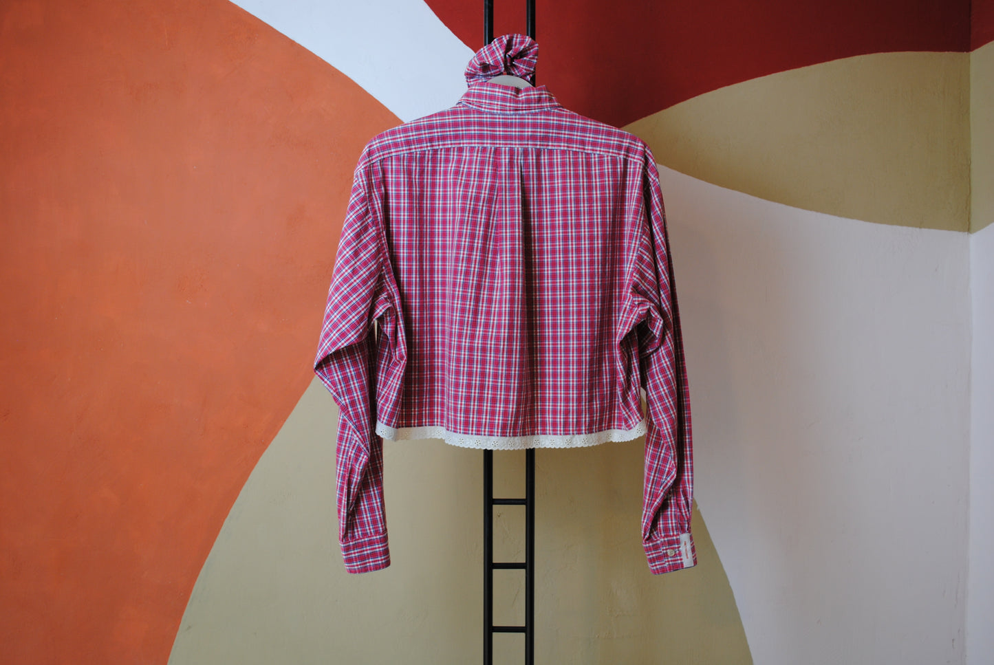 ROXY | Upcycled top & scrunchie - M