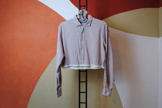 ROXY | Upcycled top & scrunchie - XL