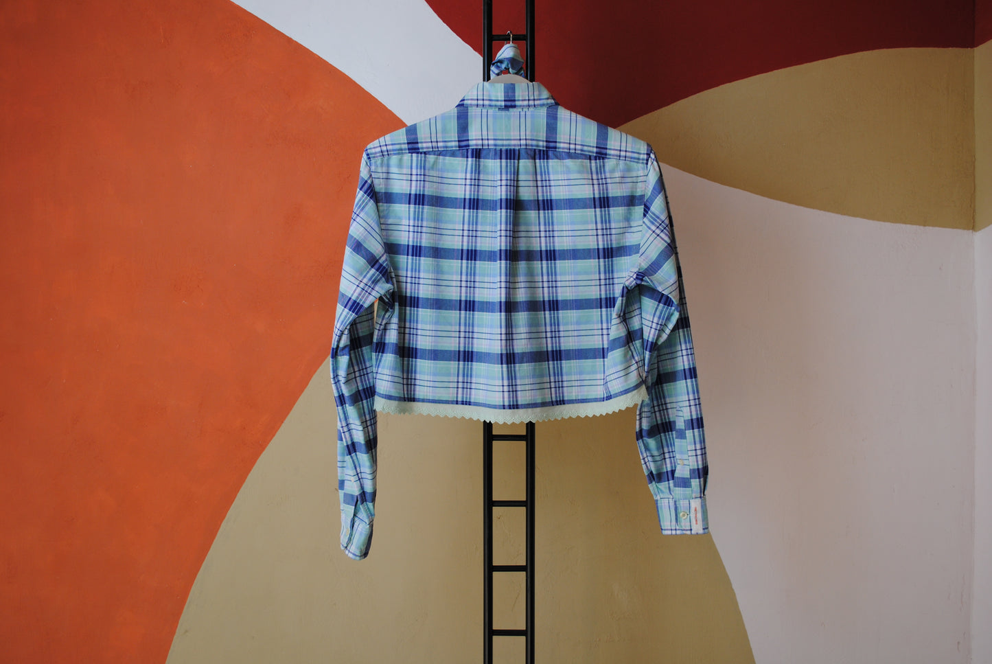 ROXY | Upcycled top & scrunchie - S
