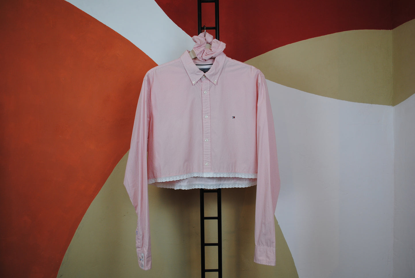 ROXY Romy | Upcycled top & scrunchie - L