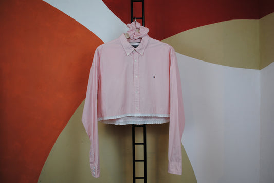 ROXY | Upcycled top & scrunchie - L