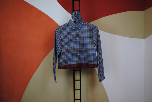 ROXY | Upcycled top & scrunchie - XS