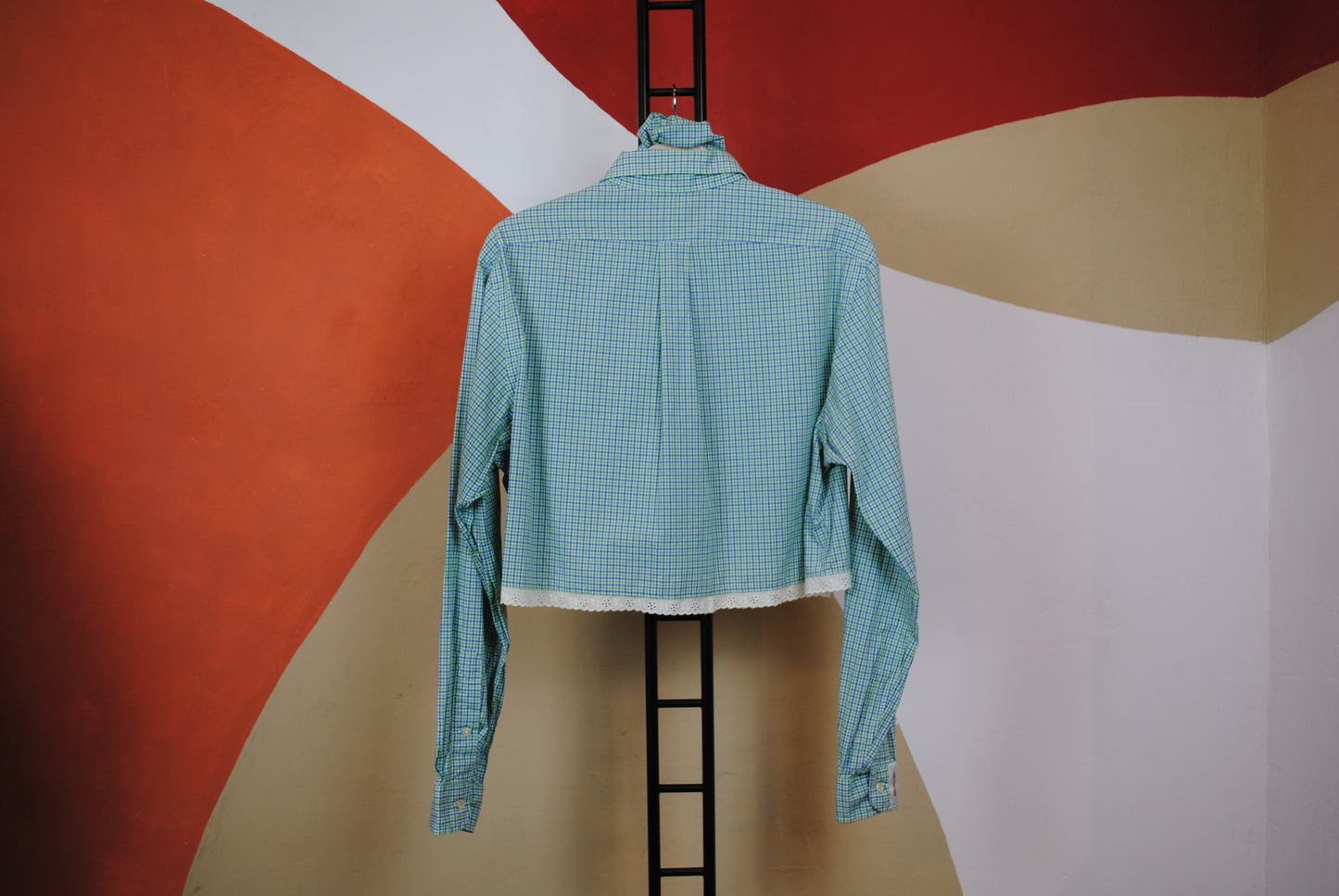 ROXY Raya | Upcycled top & scrunchie - L