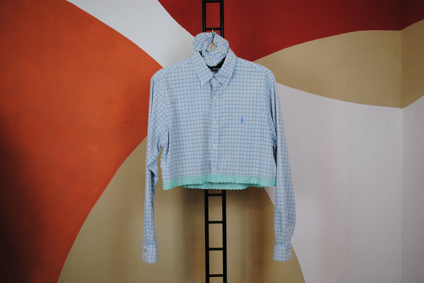 ROXY Rumi | Upcycled top & scrunchie - L
