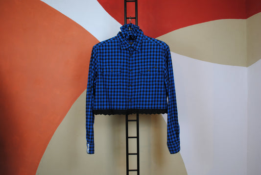 ROXY | Upcycled top & scrunchie - L