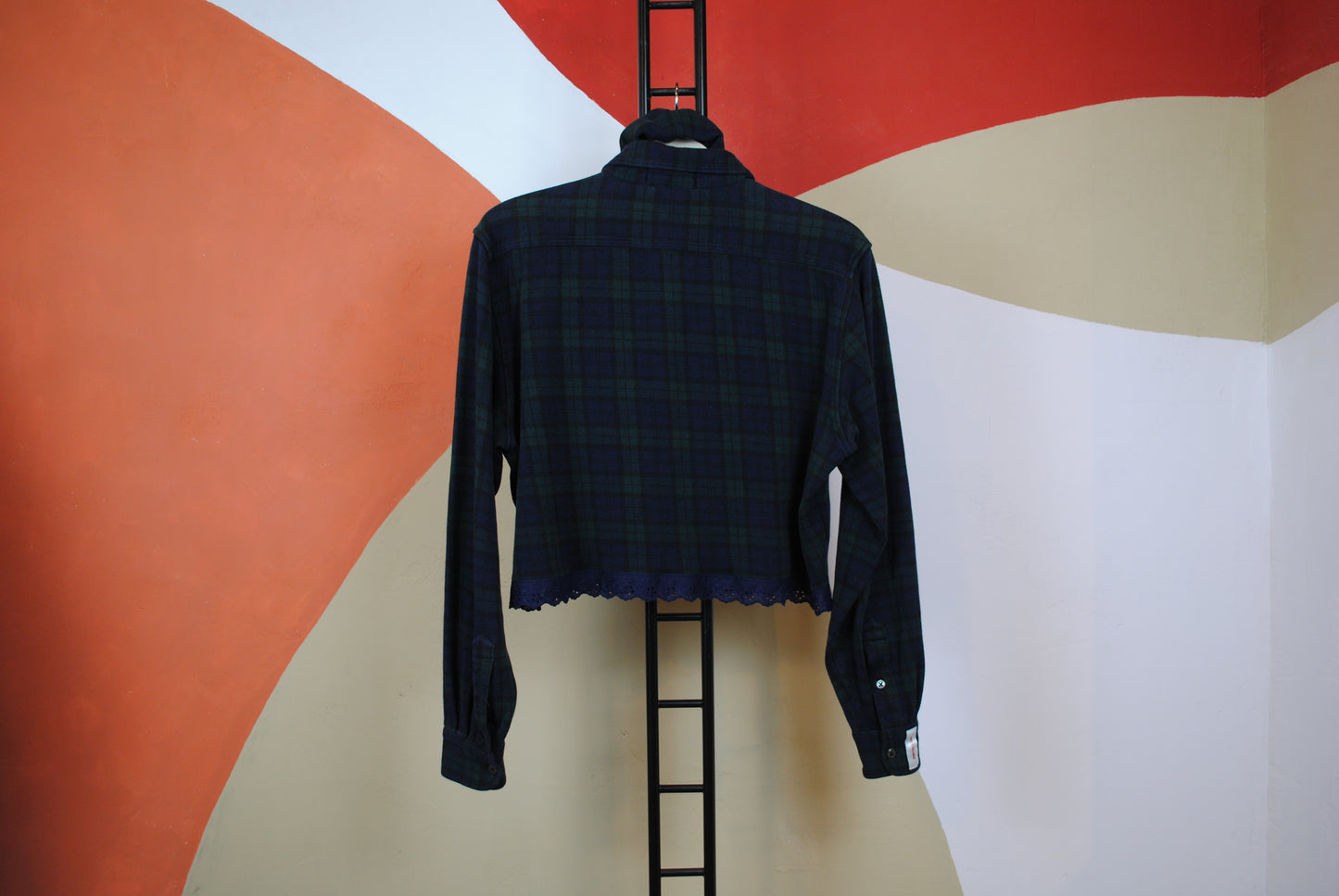 ROXY | Upcycled top & scrunchie - L