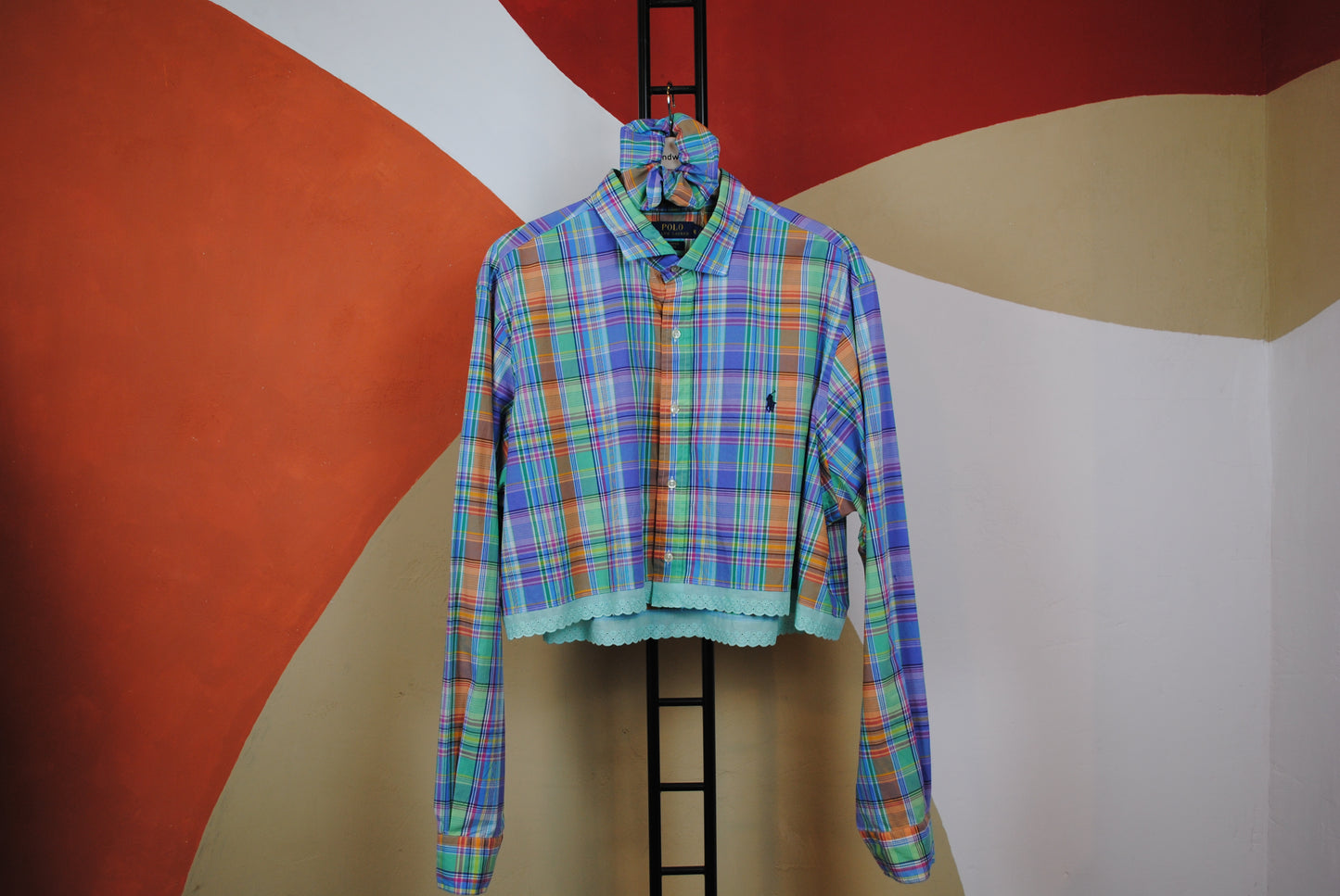 ROXY | Upcycled top & scrunchie - XXL