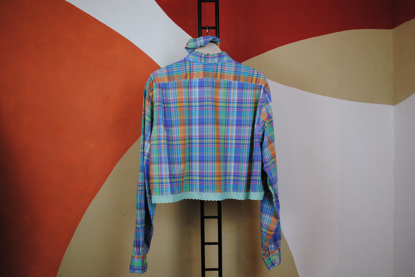 ROXY | Upcycled top & scrunchie - XXL