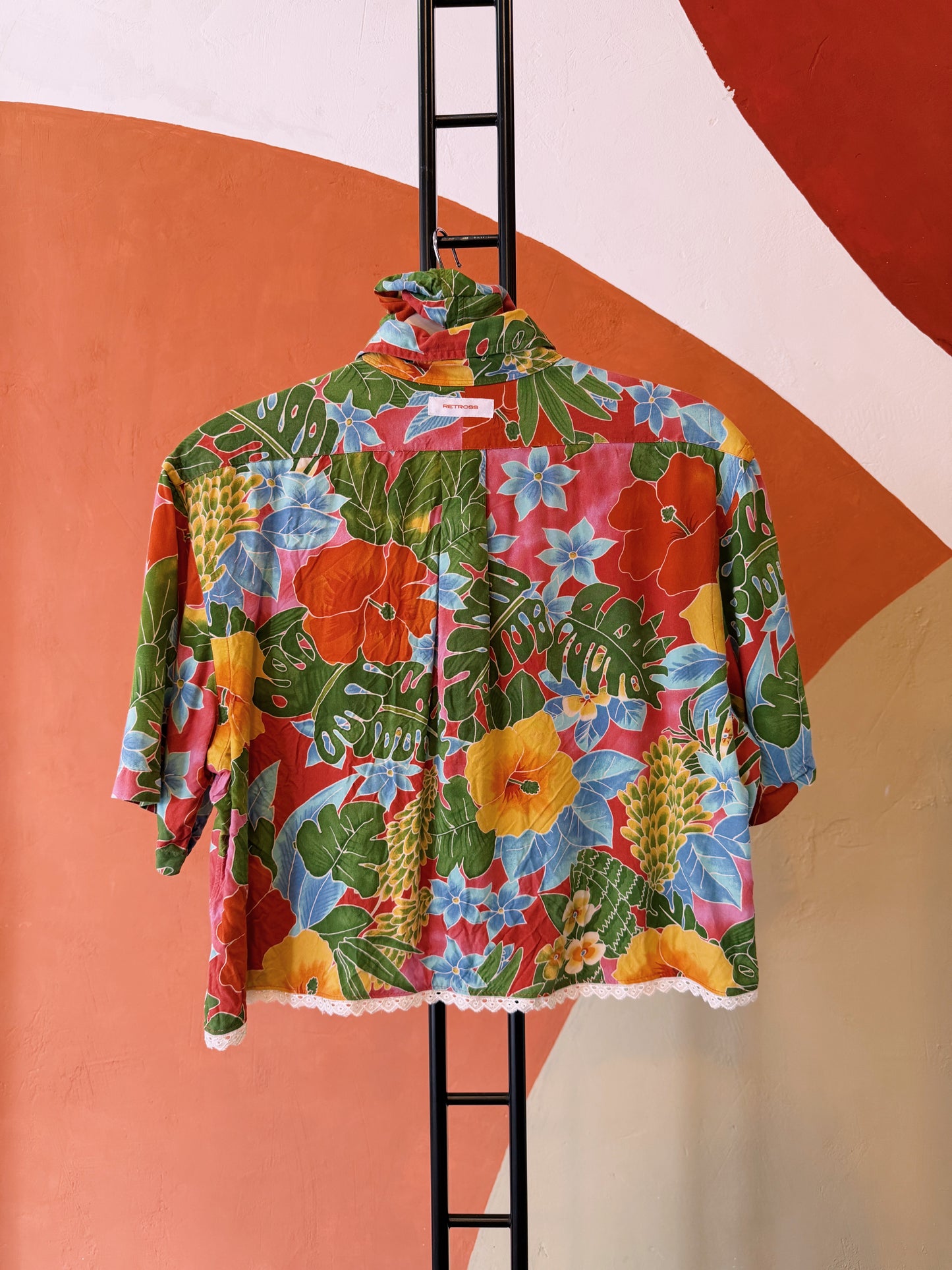 ROXY Rixt | Upcycled top & scrunchie - L