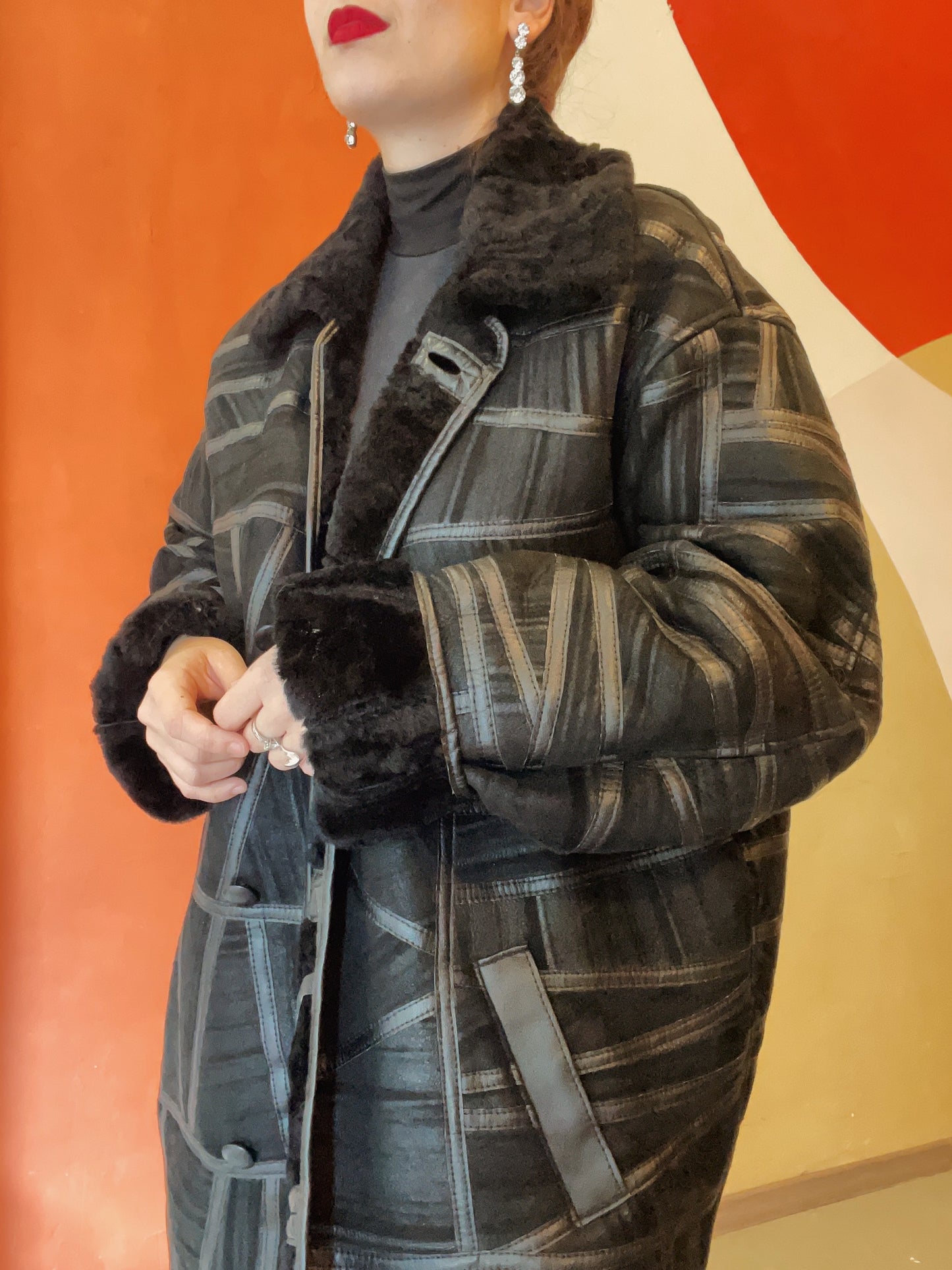 Zinzi zwarte lammy - XXL