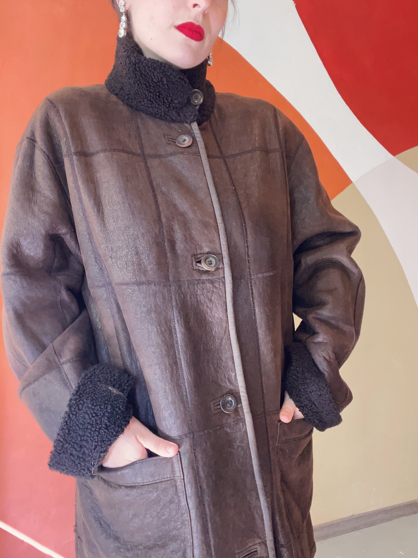 Lexi lammy coat - L