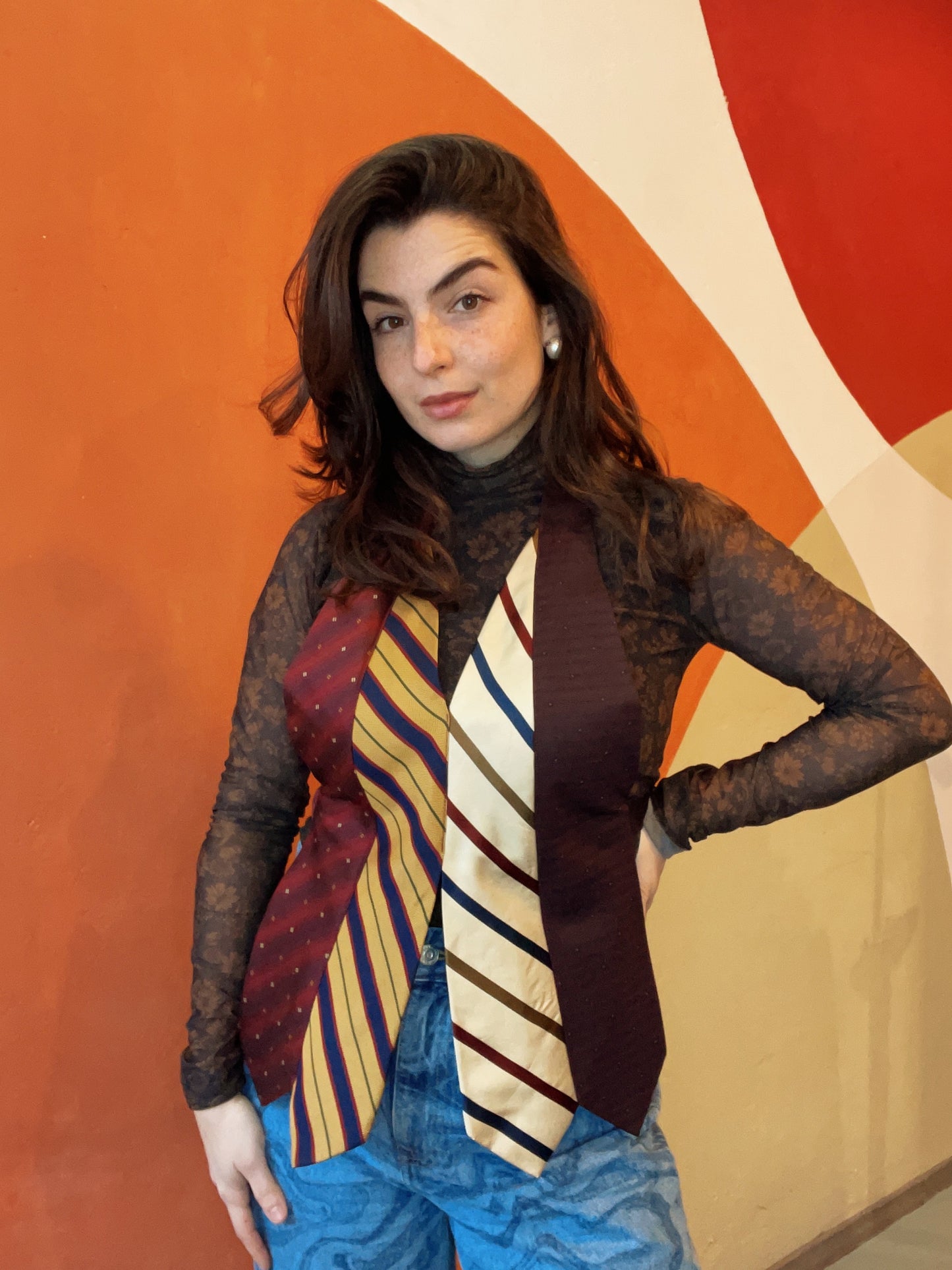 Stropdas gilet ''Gwen'' - one size