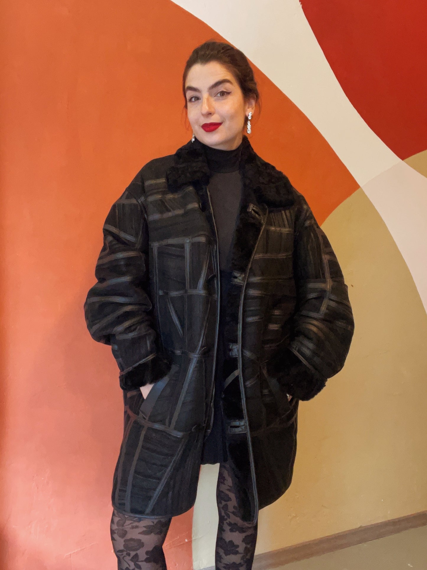 Zinzi zwarte lammy - XXL