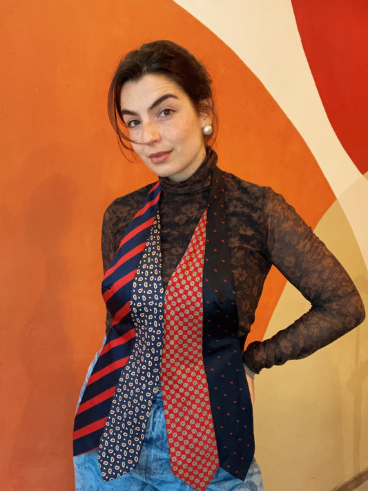 Stropdas gilet ''Gisèle'' - one size