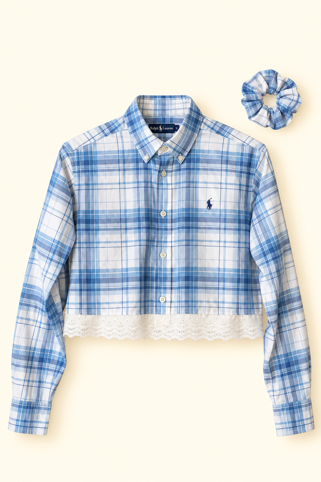 ROXY Rudy | Upcycled top & scrunchie - XS
