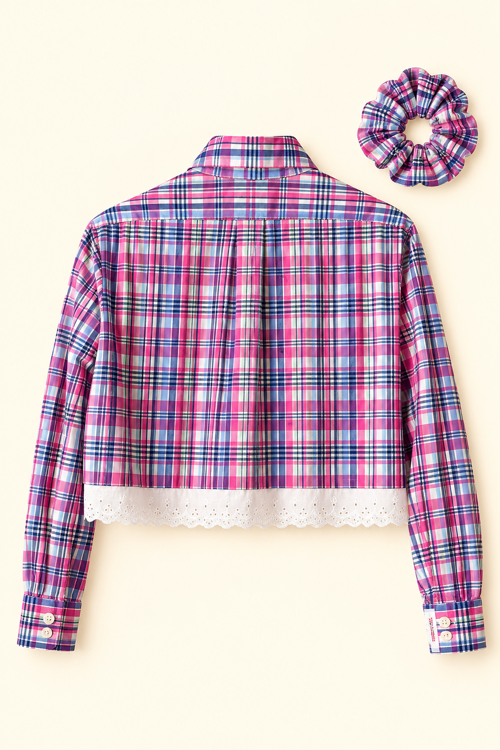 ROXY Romina | Upcycled top & scrunchie - S