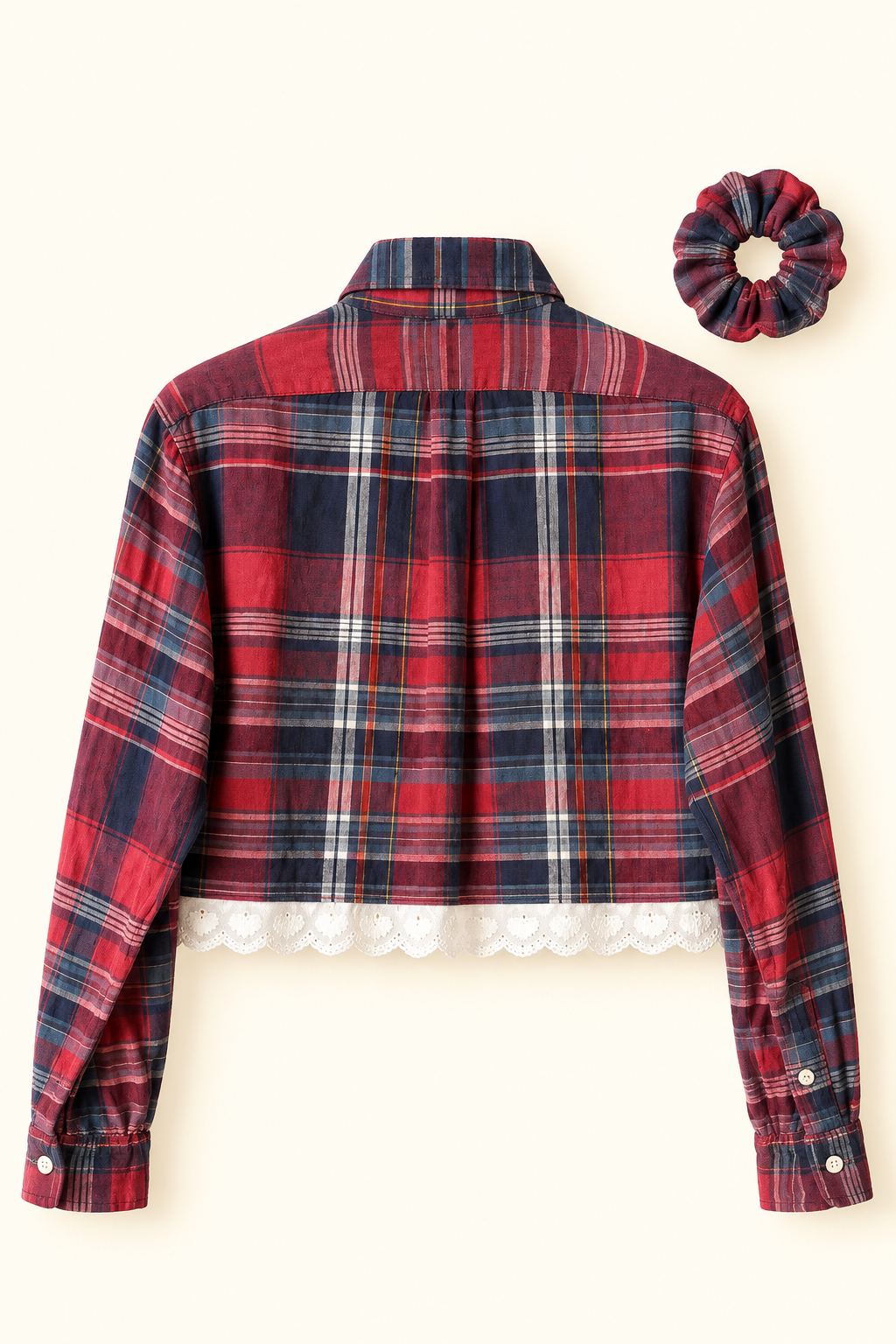 ROXY Rover | Upcycled top & scrunchie - M